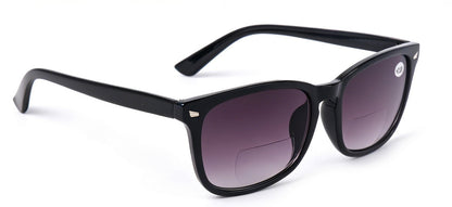 Bifocal Sunreader Glasses Men Women Anti Blue Light Metal Hinges L341‑ABL