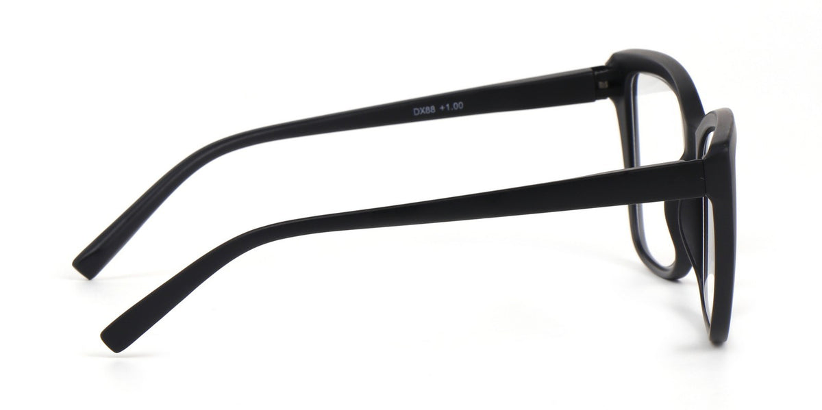 Oversized Cat Eye Myopia Near Sighted Correction Glasses Spring Hinges  DX88M