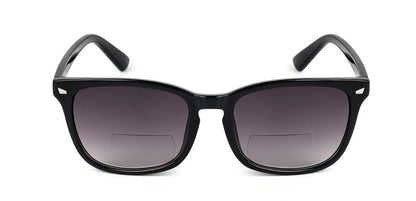 Bifocal Sunreader Glasses Men Women Anti Blue Light Metal Hinges L341‑ABL
