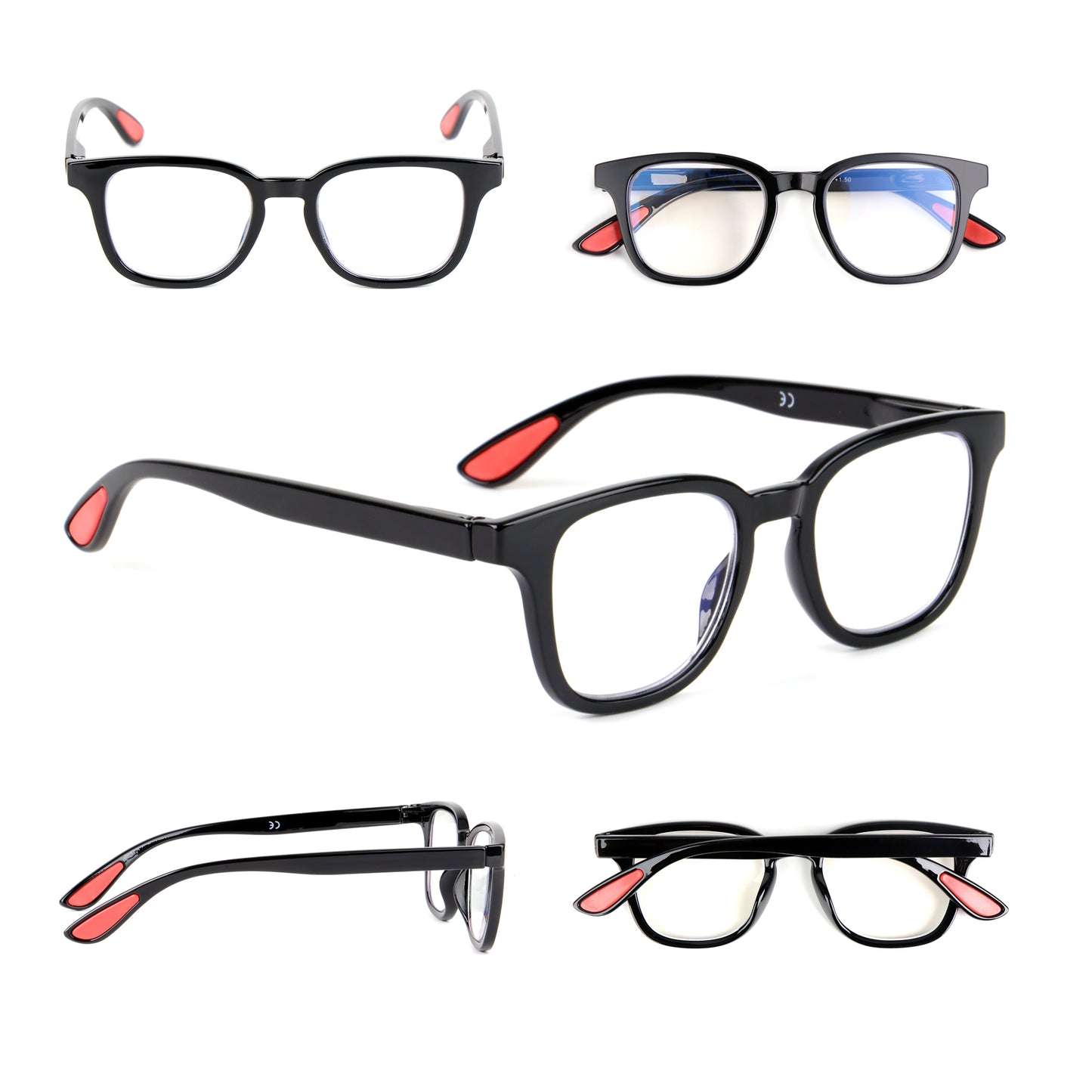 Oversized Oval Retro Men Woman's Stylish Classic Design Reading Glasses with Spring Hinges DX92