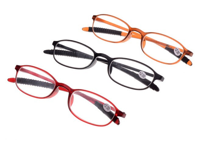 RG44 Super-lite TR90 Bendy Flexy Material Reading Glasses 3 Colours & 8 Strength Variations