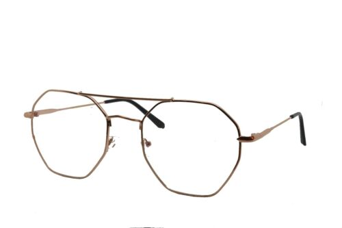 Anti Blue Light Metal Eyeglasses -  Model AB1821