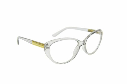 Anti Blue Light Cat Eye Bling Eyeglasses - Model 18009ABL