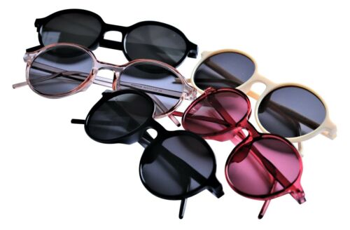 Round Sunglasses Womens Mens UV400 Super-Lite in 5 Colours S97036