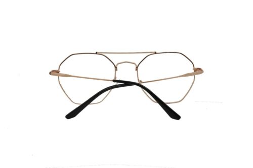 Anti Blue Light Metal Eyeglasses -  Model AB1821