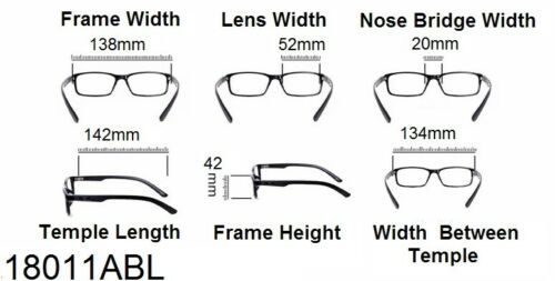 Blue Light Blocking Eyeglasses - Model 18011