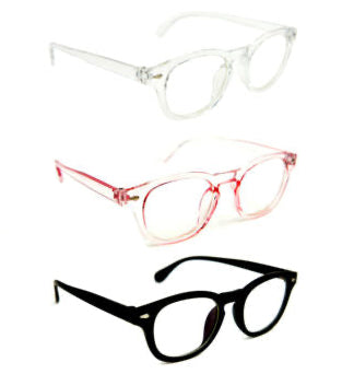 Anti Blue Light Oval Eyeglasses - Model 9005ABL