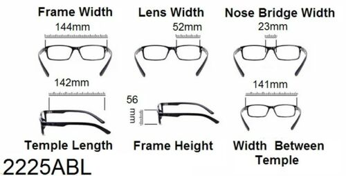 Anti Blue Light Oval Eyeglasses Oversized Anti Fatigue Gaming Computer 2225ABL