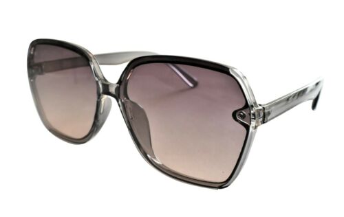 Oversized Fashion Tinted Sunglasses Womens Oval/Round UV400 in 5 Colours S9903