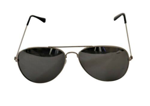 Sunglasses Mirrored Classic UV400 Metal Frame Fashion Unisex in 4 Colours S2393