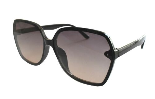 Oversized Fashion Tinted Sunglasses Womens Oval/Round UV400 in 5 Colours S9903