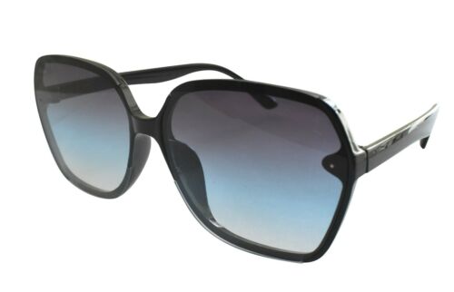 Oversized Fashion Tinted Sunglasses Womens Oval/Round UV400 in 5 Colours S9903