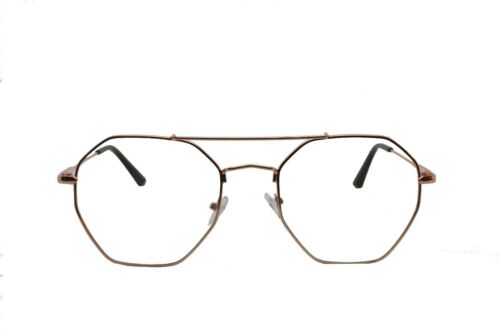 Anti Blue Light Metal Eyeglasses -  Model AB1821