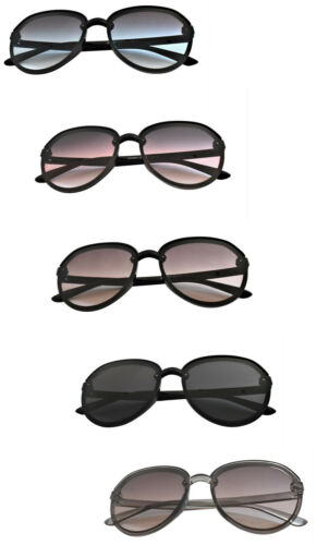 Oversized Fashion Tinted Sunglasses Womens Oval/Round UV400 in 5 Colours S9901