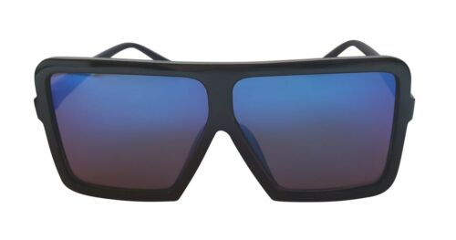 Square Oversized Mirrored Sunglasses Womens UV400 Super-Lite in 5 Colours S9786