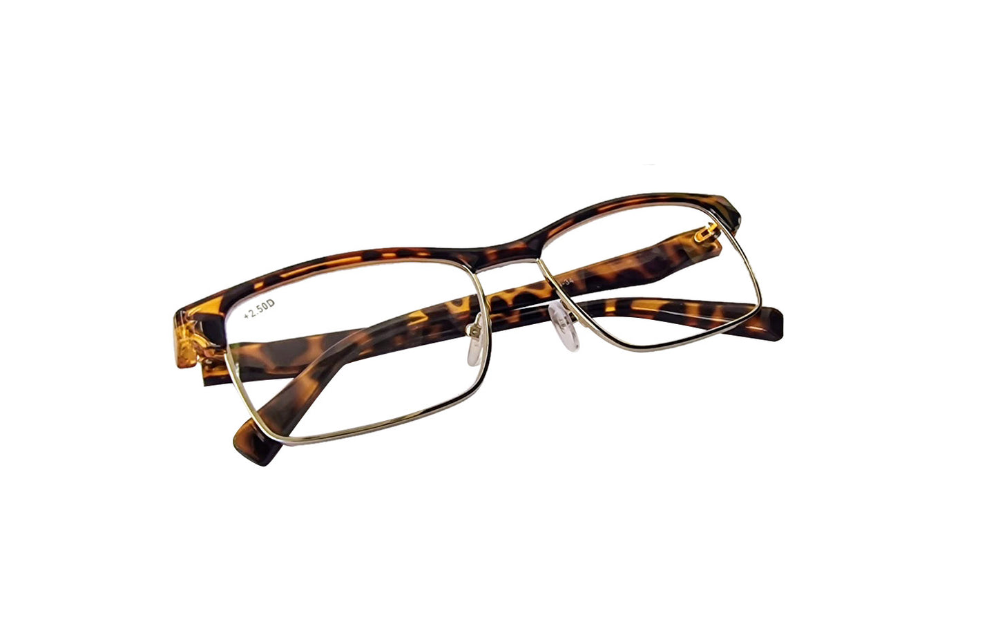 Classic Half Frame Browline Reading Glasses - Model TN34