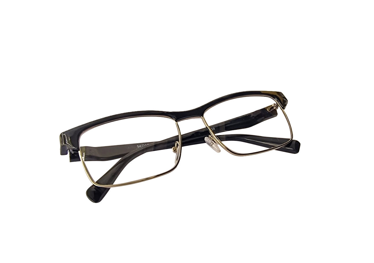 Classic Half Frame Browline Reading Glasses - Model TN34