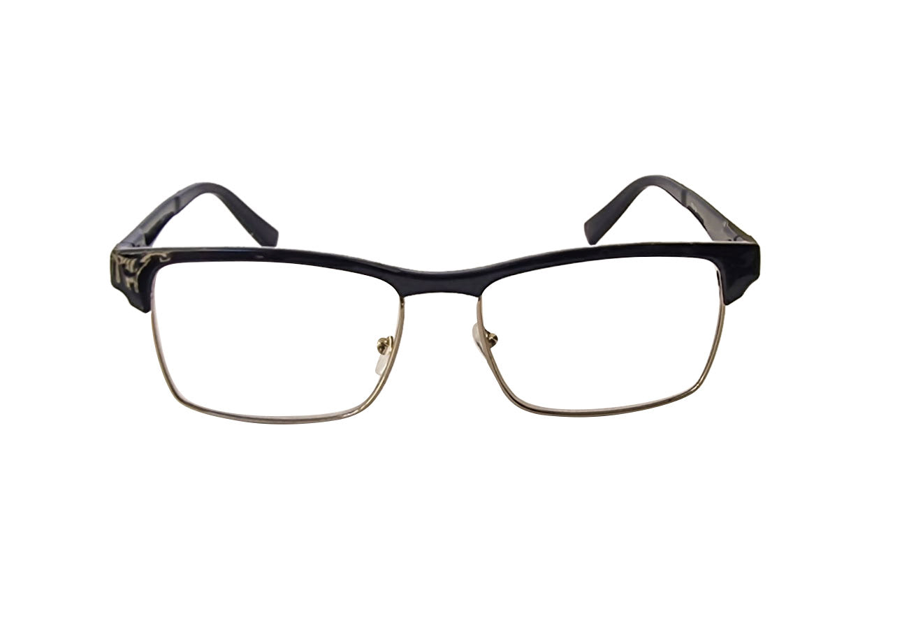 Classic Half Frame Browline Reading Glasses - Model TN34