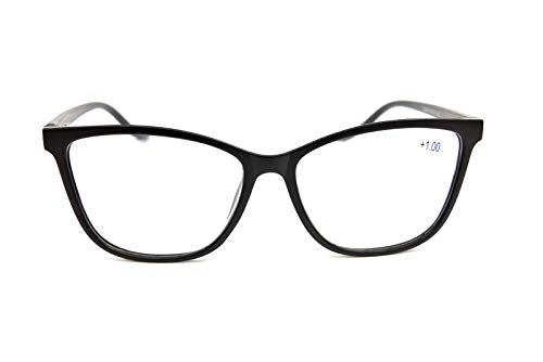 Cat Eye Reading Glasses Retro Metal Hinges - Model DX63