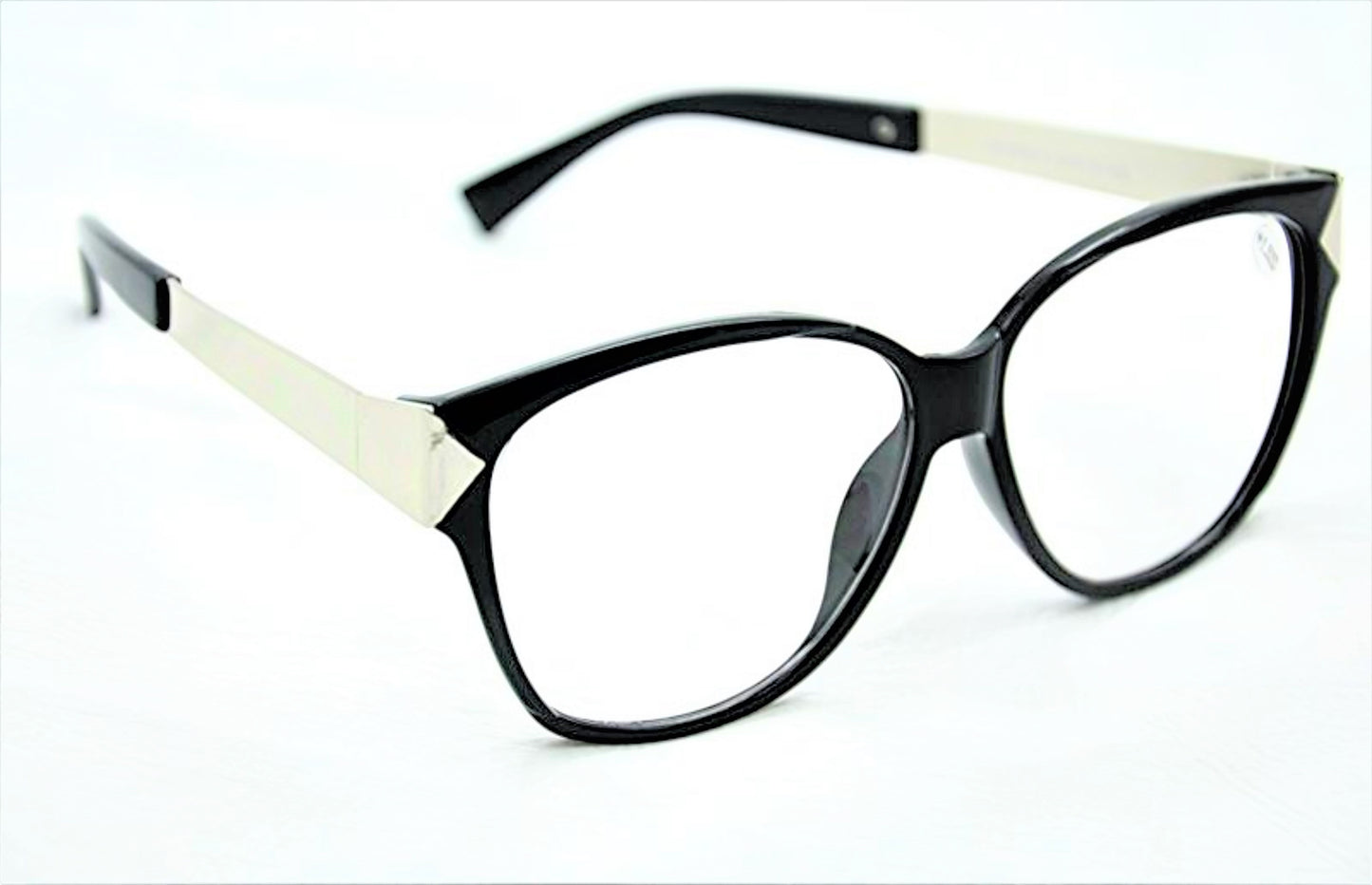 Large Frame 57mm x 55mm Metal & Acetate Retro Eyeglasses  - Model GF122