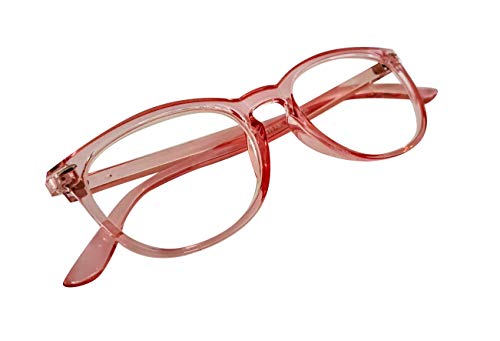 Anti Blue Light Oval Reading Glasses Metal Hinges - Model 9835ABL