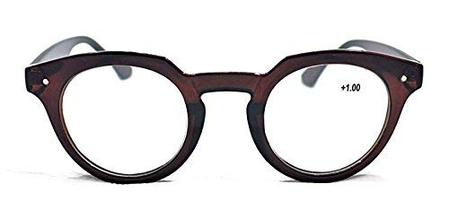 Oval Round Lens Unisex Reading Glasses - Model TN03