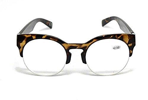 Reading Glasses Round Lens Metal Hinges - Model TN18