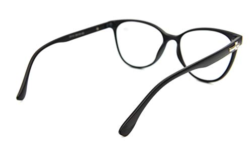 Cat Eye Oversized Reading Glasses  1950/60s Metal Hinges - Model DX61