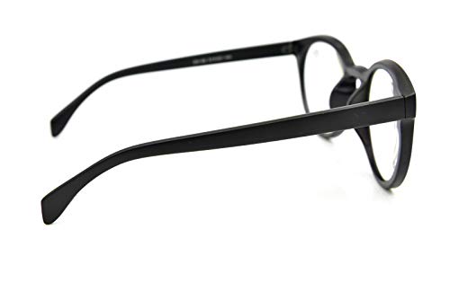 Oval Oversized Reading Glasses Metal Hinges 3 Colours - Model DX62