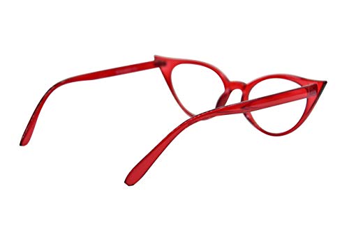 Cat Eye Eyeglasses Metal Hinges - Model GF59