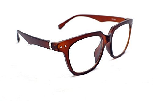 TN08 Fashion Bling Geek/Nerd Oversized Reading Glasses