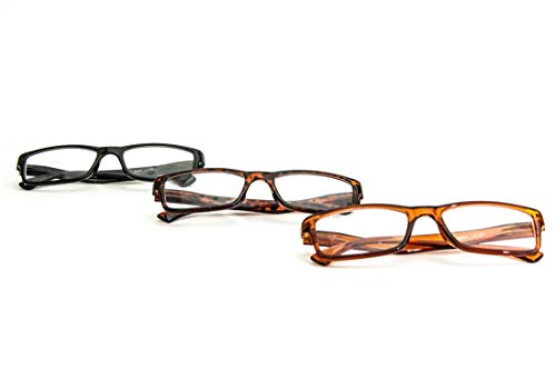 Stylish Retro Spring Hinged Reading Glasses - Model 90517