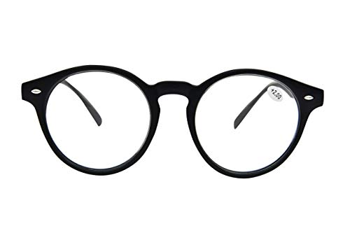 Classic Retro Round Frame Reading Glasses - TN38