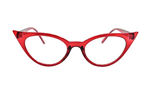 Cat Eye Eyeglasses Metal Hinges - Model GF59