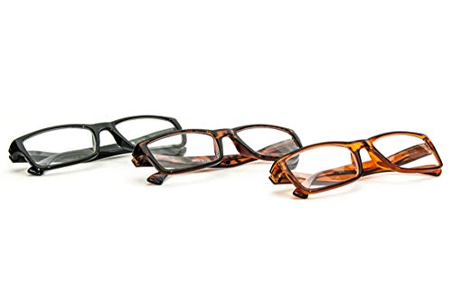 Stylish Retro Spring Hinged Reading Glasses - Model 90517