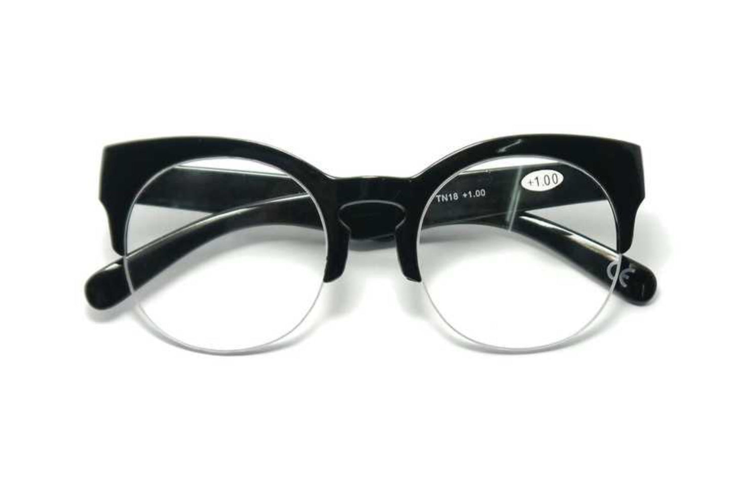 Reading Glasses Round Lens Metal Hinges - Model TN18