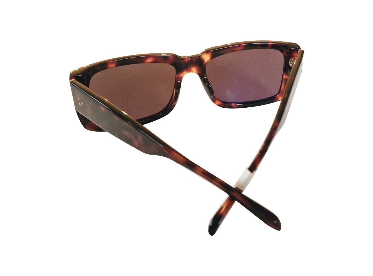 LINDA FARROW MORRISON SUNGLASSES IN TORTOISESHELL Brown Solid Lens (No Case)