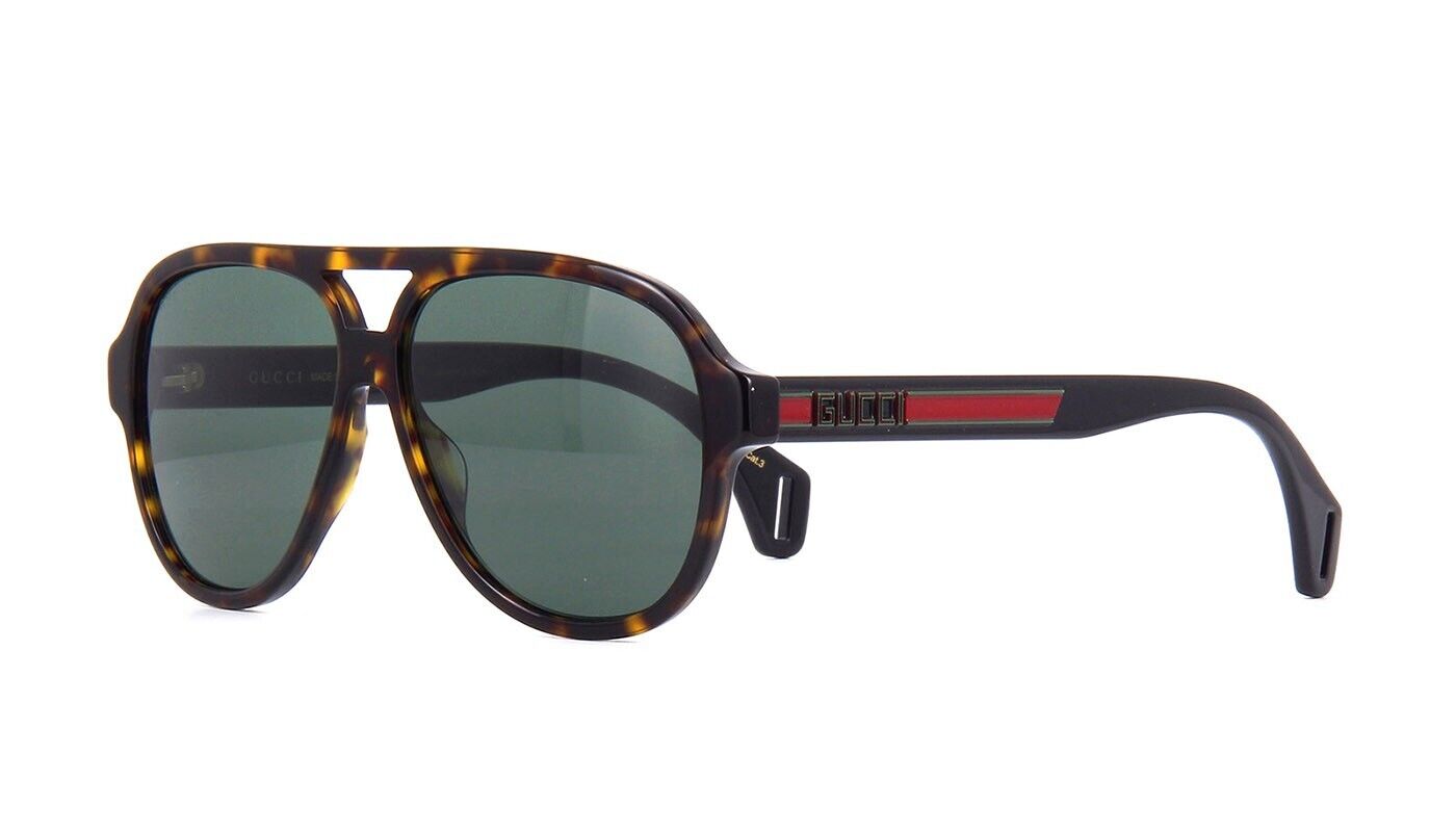 Gucci Sunglasses GG0463S 003 Havana Green