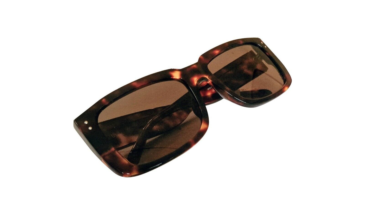 LINDA FARROW MORRISON SUNGLASSES IN TORTOISESHELL Brown Solid Lens (No Case)