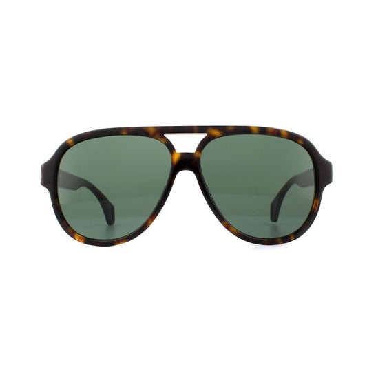 Gucci Sunglasses GG0463S 003 Havana Green