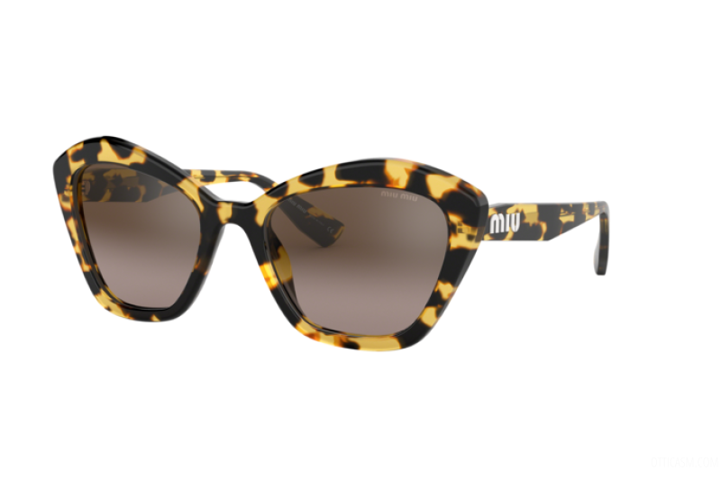 MIU MIU TORTOISE SUNGLASSES CORE COLLECTION MU 05US (7S0QZ9)