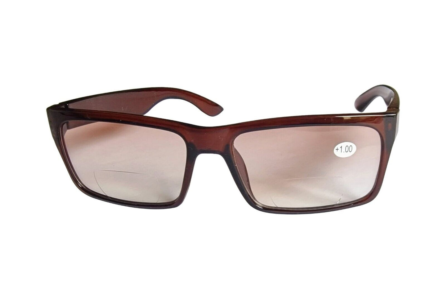 Bifocal Tinted Reading Glasses Sun Readers In Brown or Black TN53