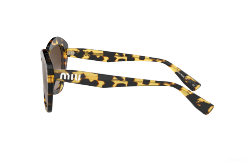 MIU MIU TORTOISE SUNGLASSES CORE COLLECTION MU 05US (7S0QZ9)