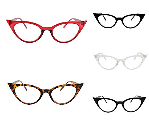 Cat Eye Eyeglasses Metal Hinges - Model GF59