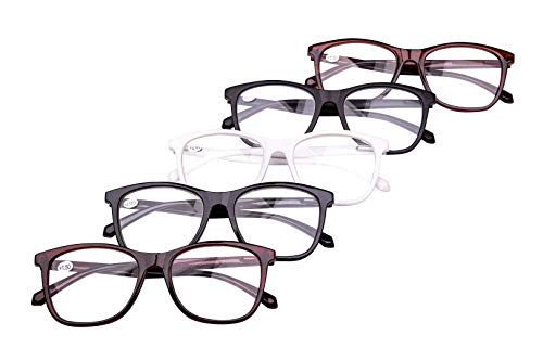 Geek/Nerd Reading Glasses All Metal Spring Hinges - Model DX5