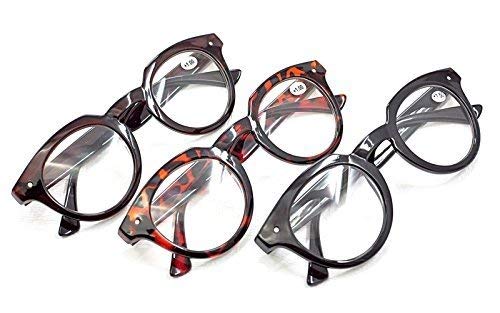 Oval Round Lens Unisex Reading Glasses - Model TN03