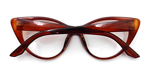 Stylish Cat Eye Fashion Reading Glasses with Metal Hinges - Model X2