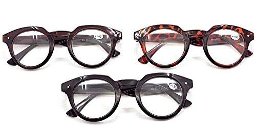 Oval Round Lens Unisex Reading Glasses - Model TN03