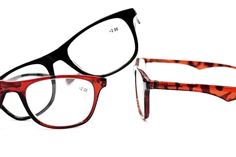 Unisex Spring Hinged Reading Glasses - Model 9057