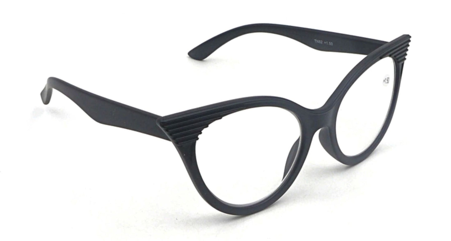 Art Deco Cat Eye Reading Glasses - Model TN82